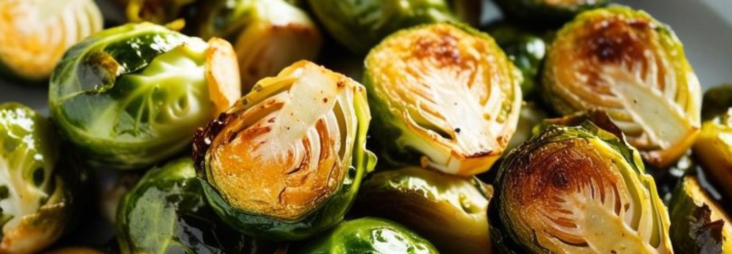 Crispy roasted brussel sprouts.